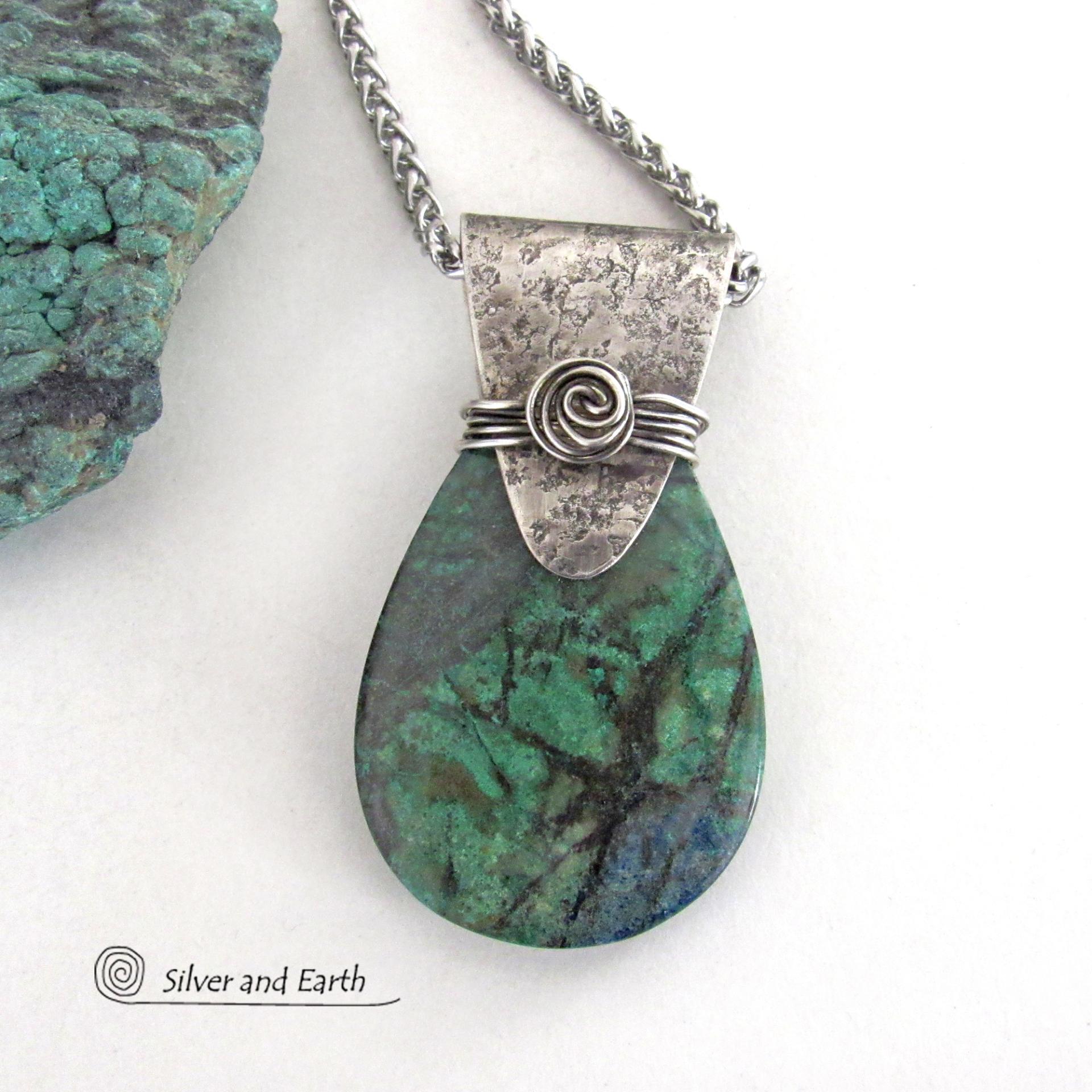 Silver and Earth Jewelry